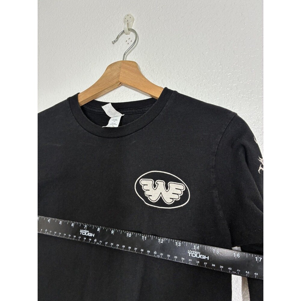 Waylon Jennings Shirt Mens XS Black Long Sleeve Graphic Tee Tultex Country Music - Picture 7 of 13